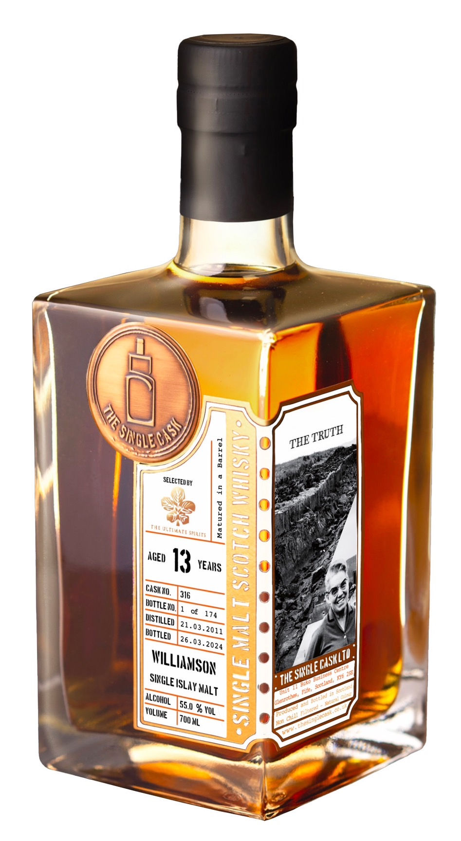 ウイスキー ウィリアムソン(ラフロイグ)8年 1stフィルPXオク