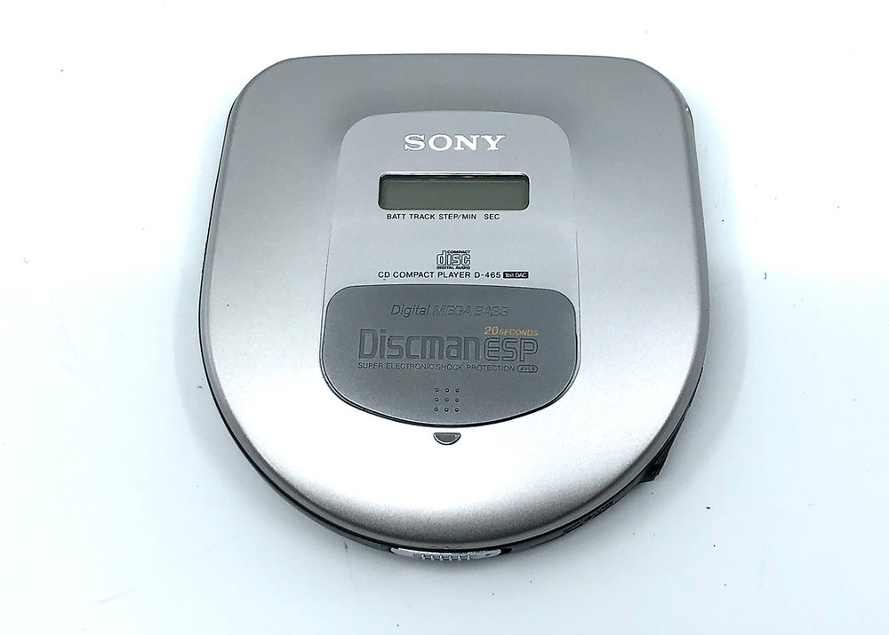 Sony Discman D-465 Portable CD Player