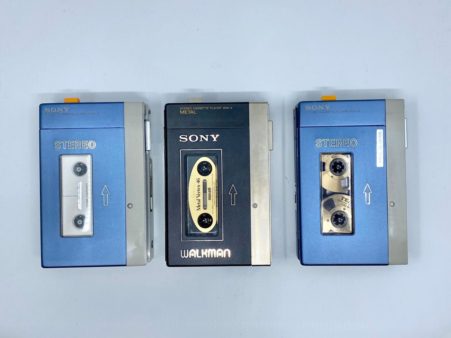 Sony Walkman TPS-L2 and WM3