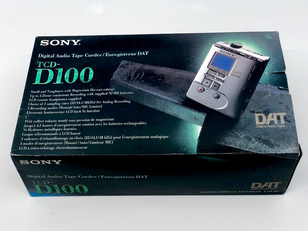 Sony TCD-D100 DAT Recorder