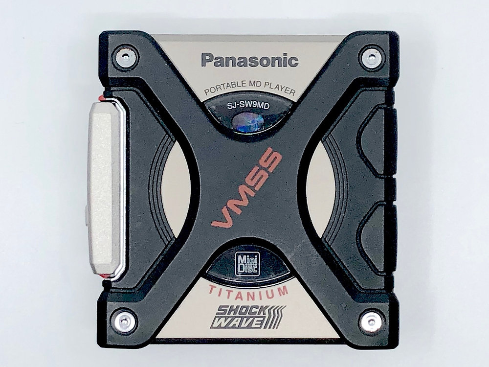Panasonic SJ-SW9MD Titanium Shockwave MiniDisc Player
