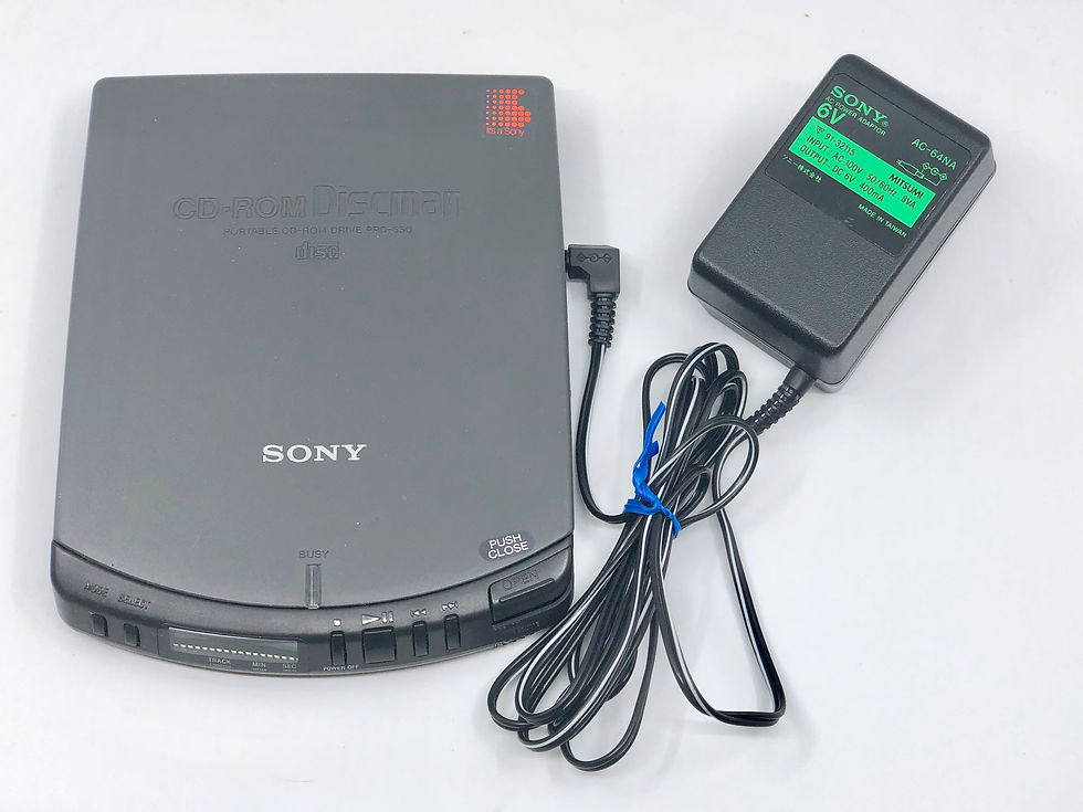 Sony Discman PRD650 Portable CD-ROM Player