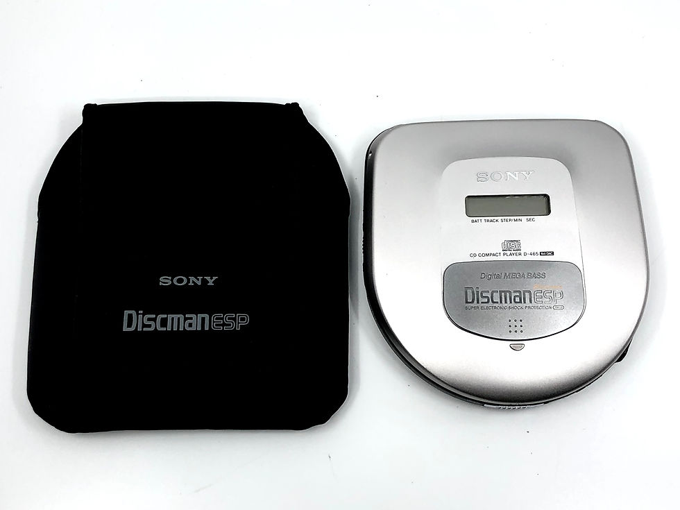 Sony Discman D-465 Portable CD Player