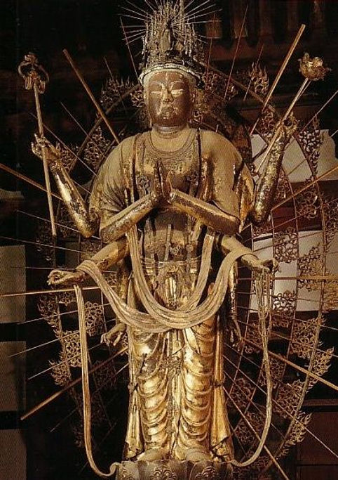 必ず見たい！国宝・不空羂索観音立像「東大寺・法華堂」＠奈良