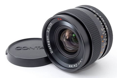 良品！スナップレンズ！CONTAX Distagon 35mm F2.8 AEJ Carl Zeiss