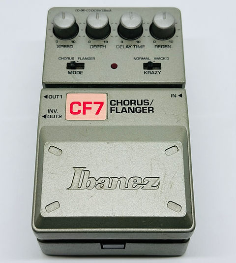 vintage Ibanez CF7 Stereo Chorus/Flanger Tone-Lok Series | PrimoFX LLC