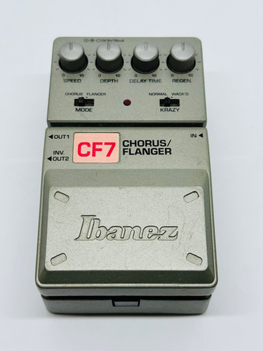 vintage Ibanez CF7 Stereo Chorus/Flanger Tone-Lok Series | PrimoFX LLC