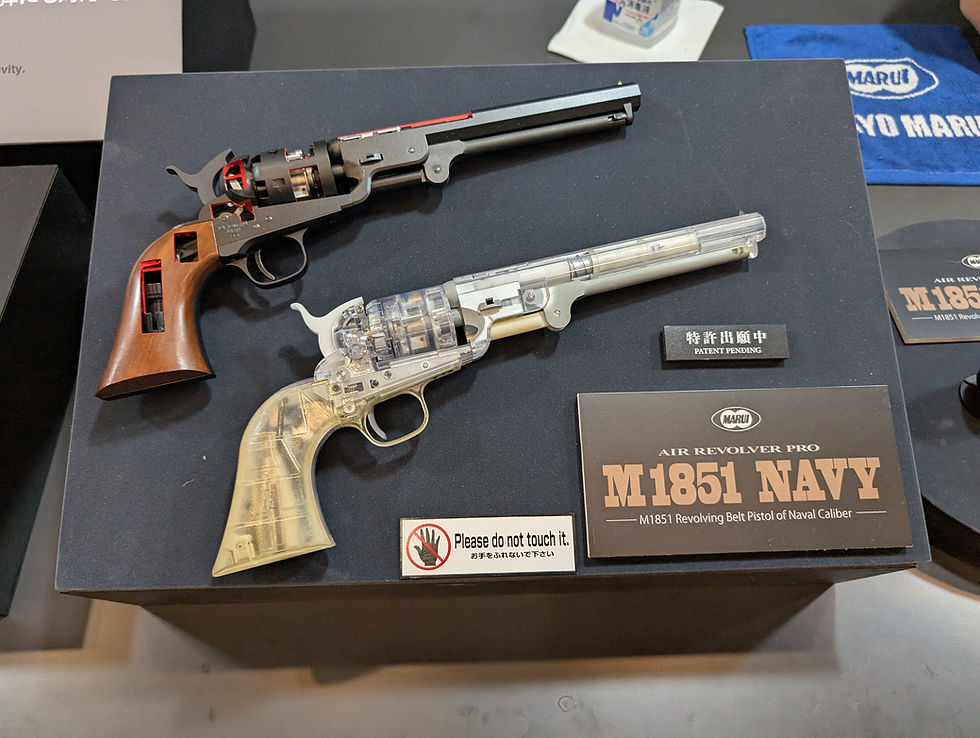 Tokyo Marui Festival 2024: P-90+, M1851 Navy and SG553+