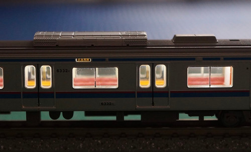 マイクロエース 都営三田線6300形 +内装ステッカー 都営三田線6300形内装