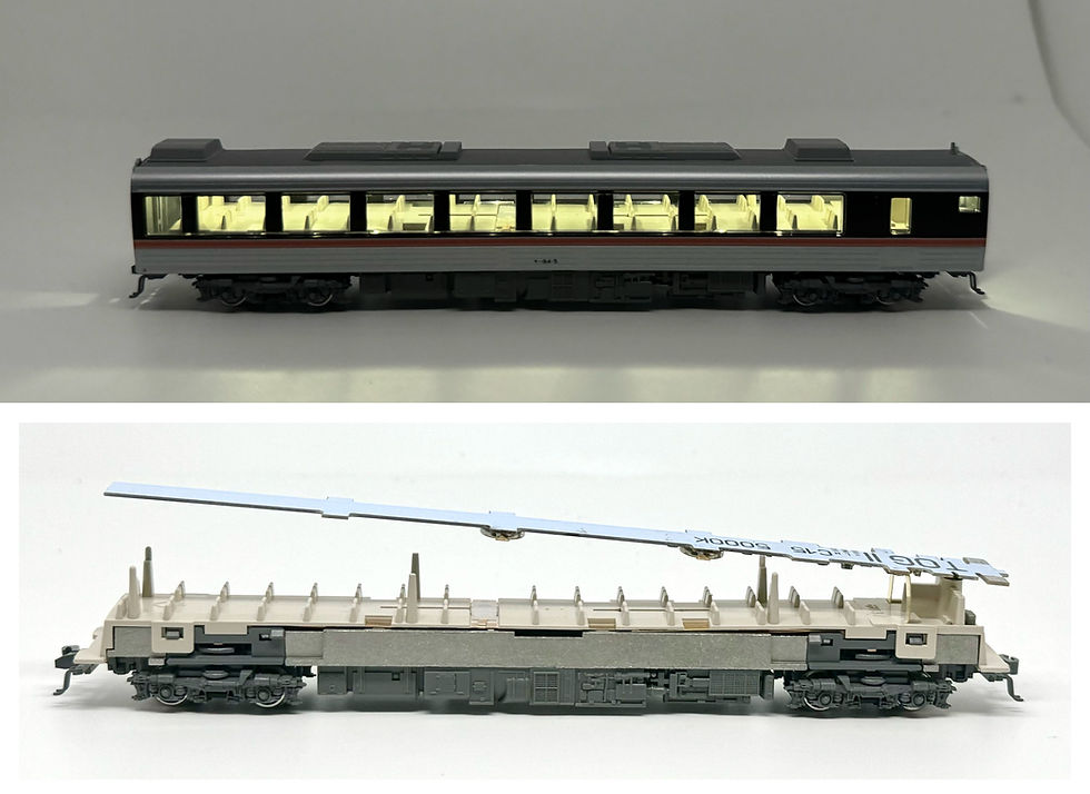 KATO キハ85系 8両セット ジャンク品 キハ85系8両 kato ライト