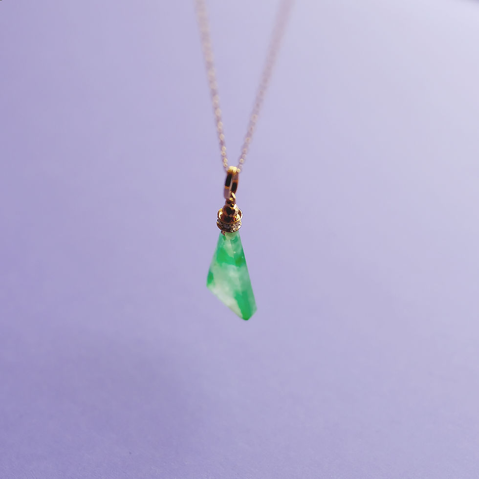 本翡翠 ネックレス 135g 東さ7-0409☆2F 本翡翠 ネックレス 135g 東さ7