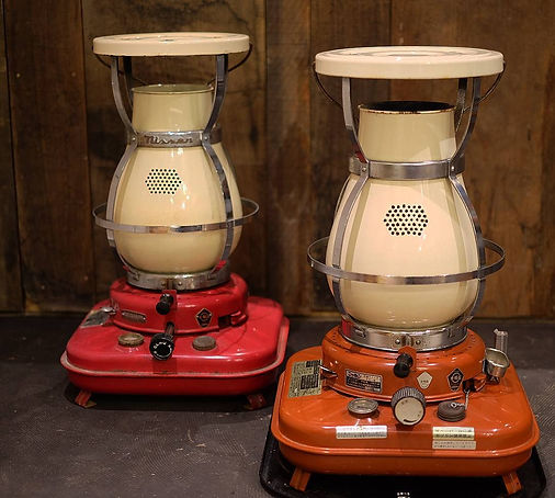 貴重☆美品ニッセン石油ストーブ 日本船燈FR-2昭和レトロ照明☆