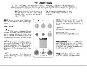 EP Drive | VeryGoodAmpCo.