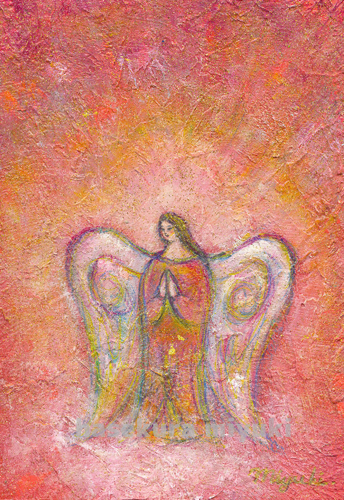 はせくらみゆきセイクリッドアート 「ガーディアン・エンジェル」 はせ