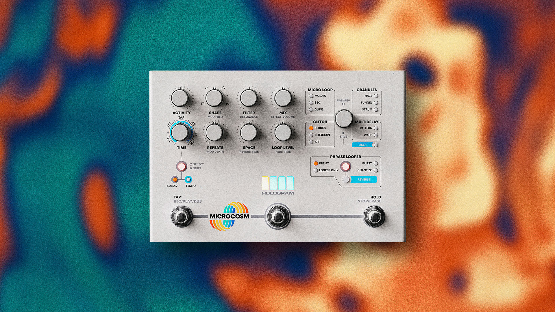 hologram microcosm グラニュラー&ループエフェクター hologram