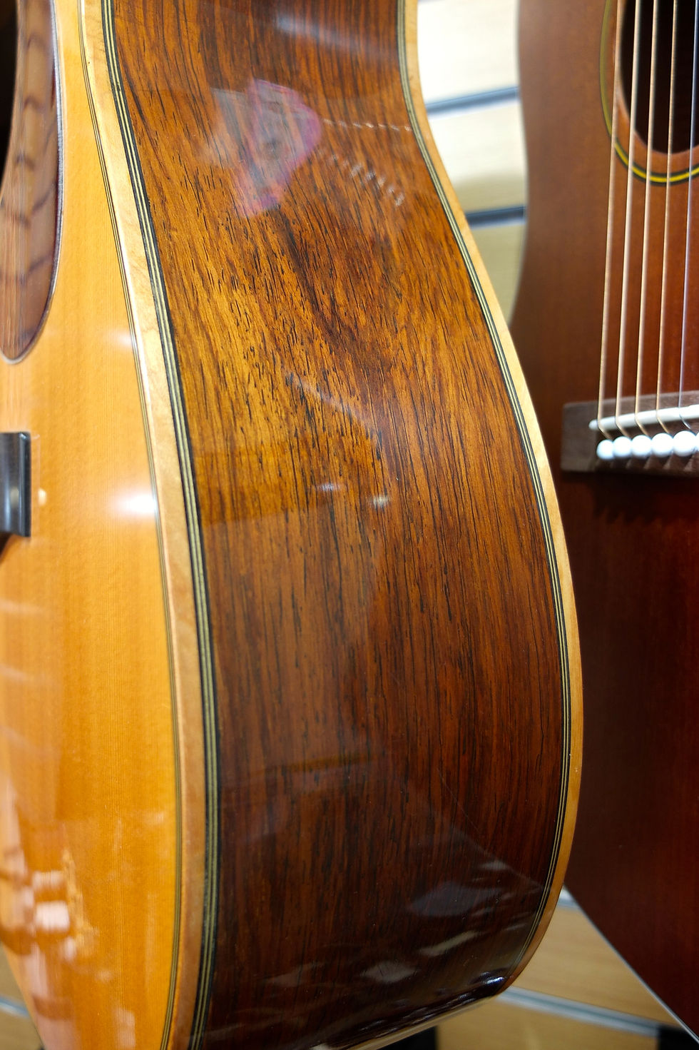 YAMAHA FG-500 赤ラベル ハカランダ フレット交換＆プロの調整済み