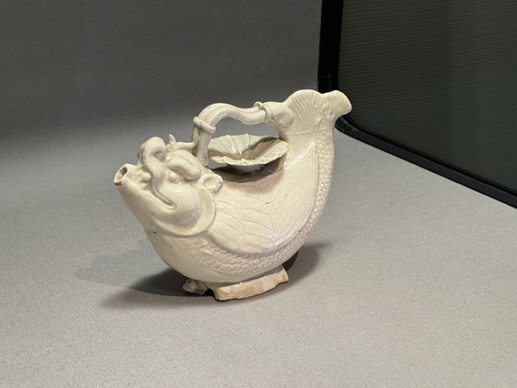 北宋時代 青白磁瓜形水注 影青執壺 湖田窯 影青