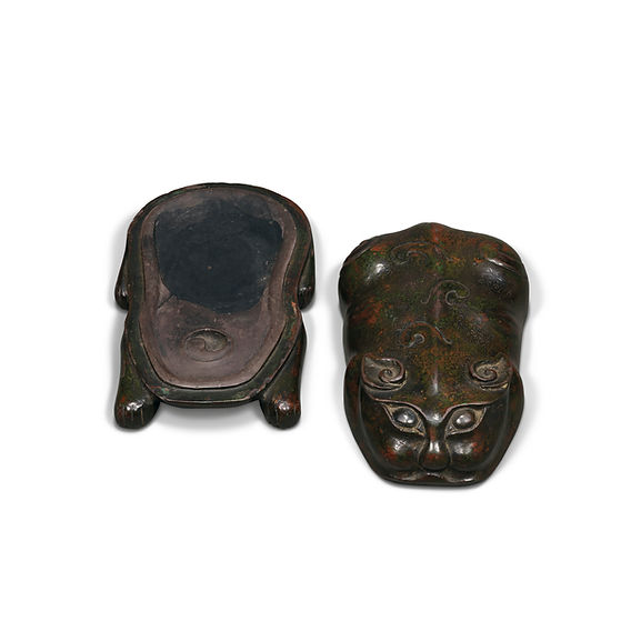 書道具 中国美術 古硯 龍彫刻大型硯 工芸 骨董品 インテリア