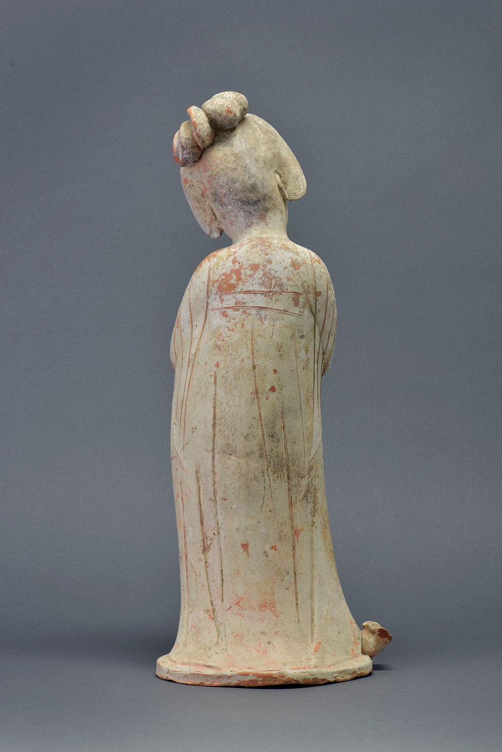 中国美術 置物 陶器 唐三彩女性俑 インテリア 古美術品 中国美術 置物