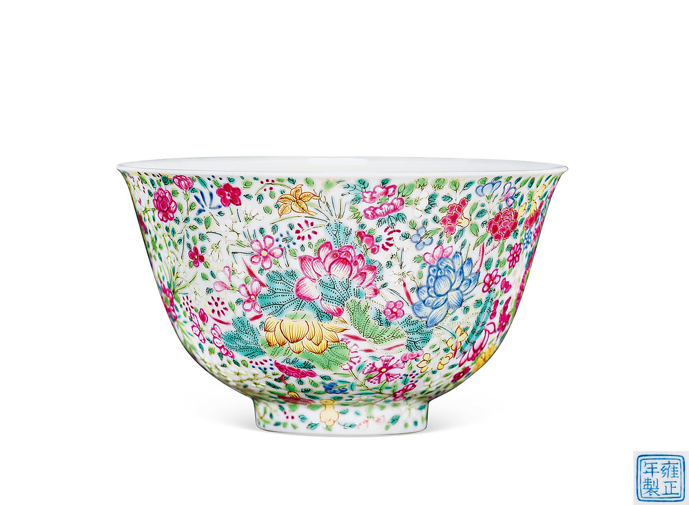 保利筆記Vol.6 雍正御制珐琅彩1552.5萬百花不落地茶圓- Poly Notes, An