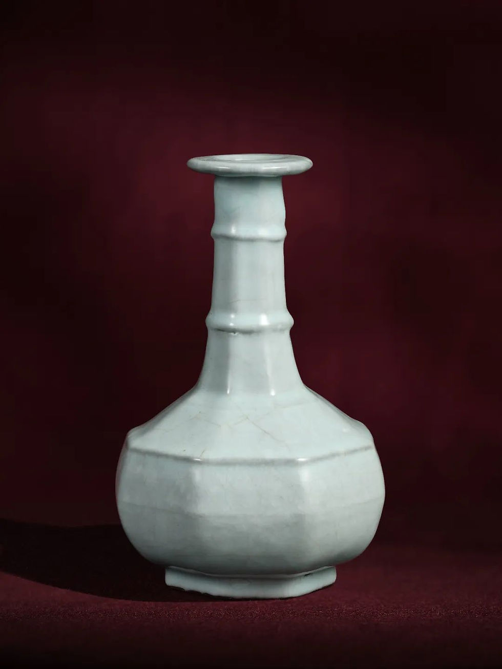 藤岡了一 識 隋代 青瓷長頸瓶 灰釉青磁花瓶(水瓶) 中国