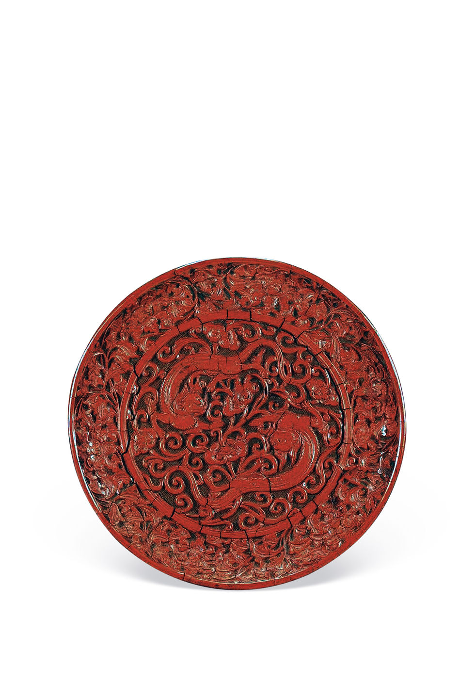 大漆筆記vol.1 2184萬港元，宋代剔彩龍紋折沿盤為什麼這麼貴