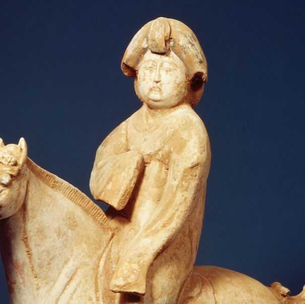 唐代筆記vol.42 富士美術館：加彩騎馬婦人俑，對比安宅收藏婦人俑