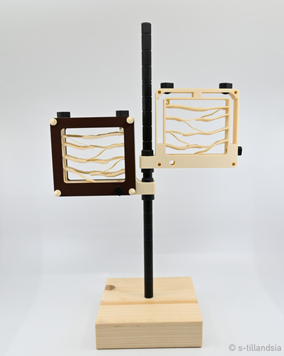 Hybrid Nest 2 side type Wood ・ガラスアリ飼育ケース Hybrid Nest 2