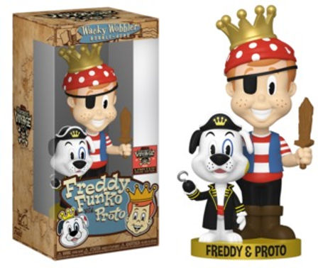 Funko Wacky Wobbler Bobble Head! Freddy Funko with Proto Limited