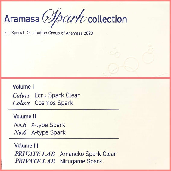 新政 特別頒布会2023 Aramasa Spark collection飲み比べ