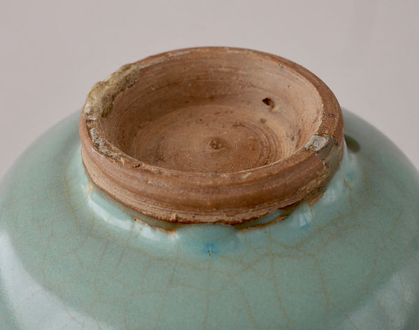 中国骨董 明 窯変釉 青磁 鈞窯瓶 花瓶 鑑賞物 花入れ 時代物 貫入