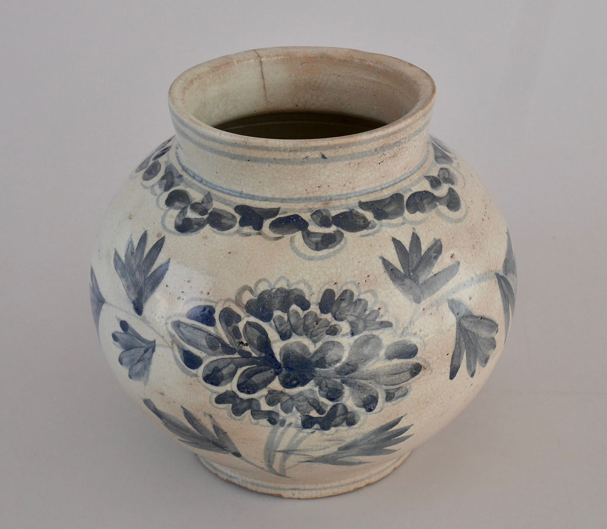 明代 染付け 千鳥 小壺 明代 染付け 千鳥 小壺 明代 染付け 千鳥 小壺