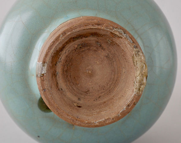 中国美術 陶磁器 | 鈞窯青磁紫班文花口瓶 元 13C | gallery陽々youyou