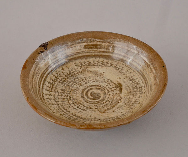 朝鮮美術 陶磁器 | 李朝三島暦手平盃 | gallery陽々youyou | 日本