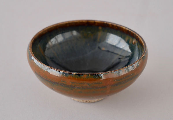 中国美術 陶磁器 | 河南天目錆波文小碗 金 12C | gallery陽々youyou | 山梨