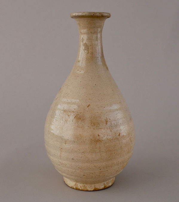 李朝 粉引小俵壺 俵壺 現代美術 朝鮮美術 白磁 鉄絵 俵壺 李朝 朝鮮