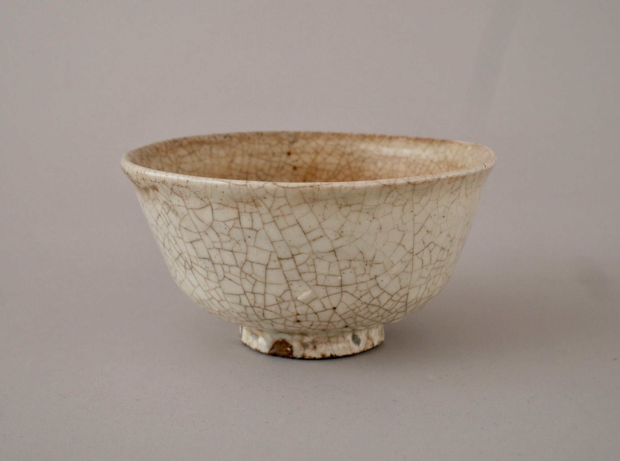 李朝 初期 堅手 白磁 盃 / 骨董 茶碗 鉢 李朝初期堅手 白磁 李朝 堅手