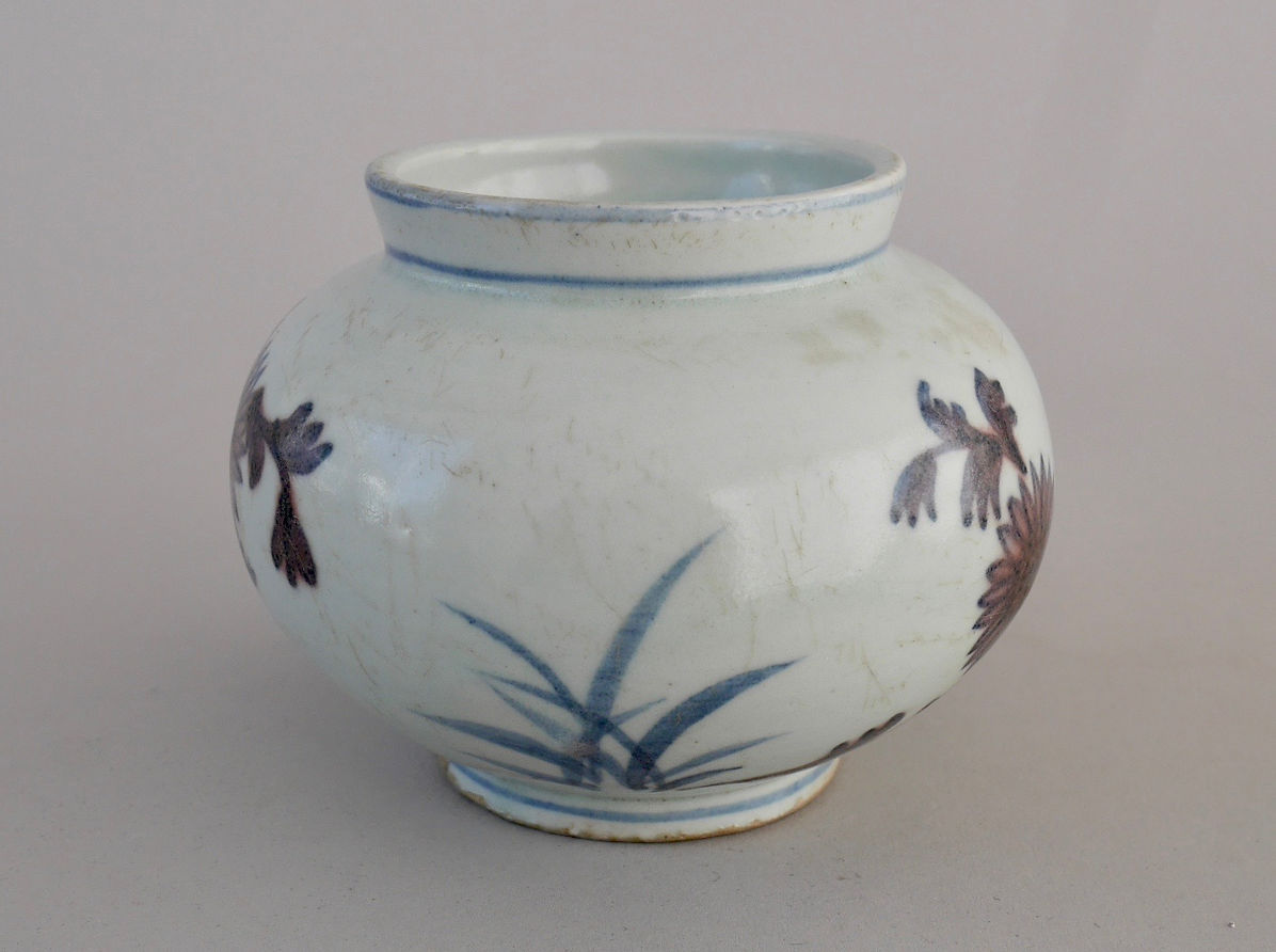 明朝白磁壺中国磁器骨董