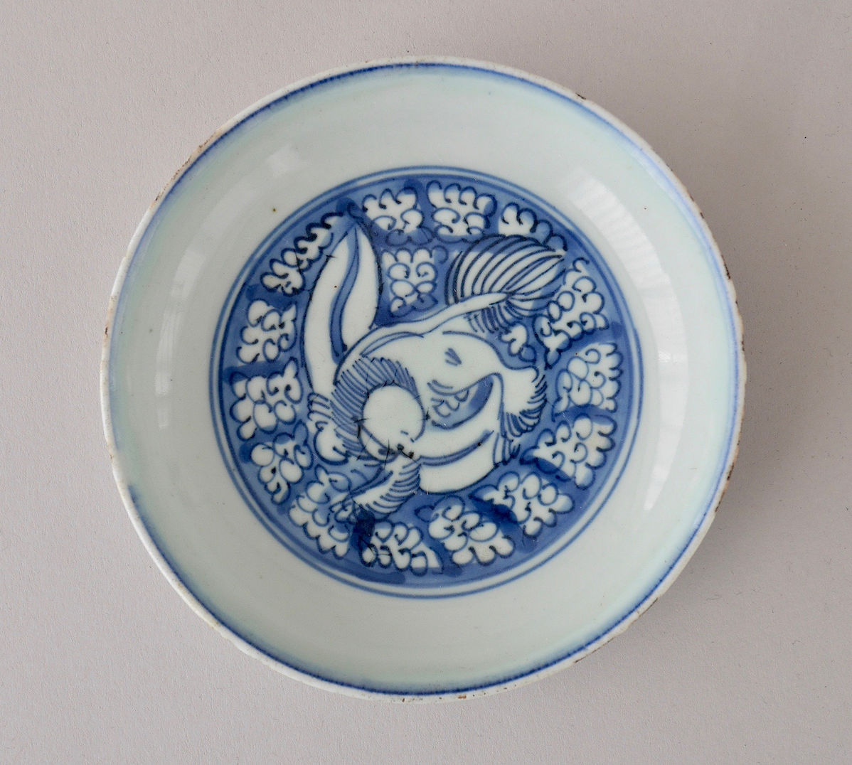 中国美術 古玩 清代 青華染付皿 中国美術 古玩 清代 青華染付皿 中国