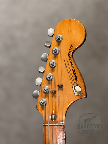 石ロゴFERNANDES ストラトキャスター70年代型 FERNANDES