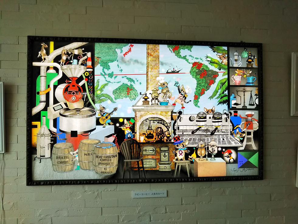 藤城清治美術館 影絵ライトアップ導光板