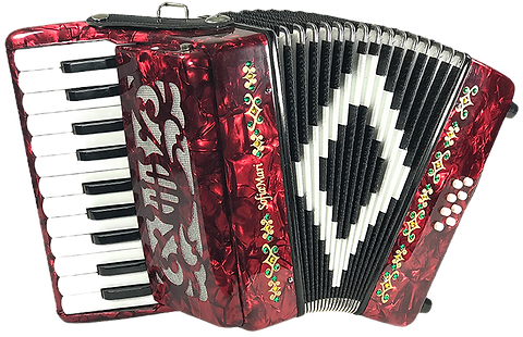 SofiaMari SM2208 Mini Travel Accordion Outfit 22 Key, 8 Bass w