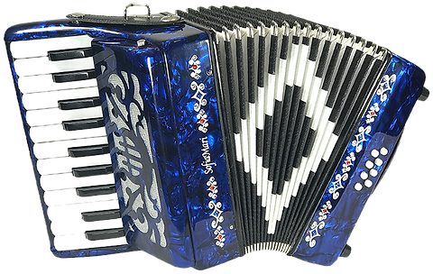 SofiaMari SM2208 Mini Travel Accordion Outfit 22 Key, 8 Bass w