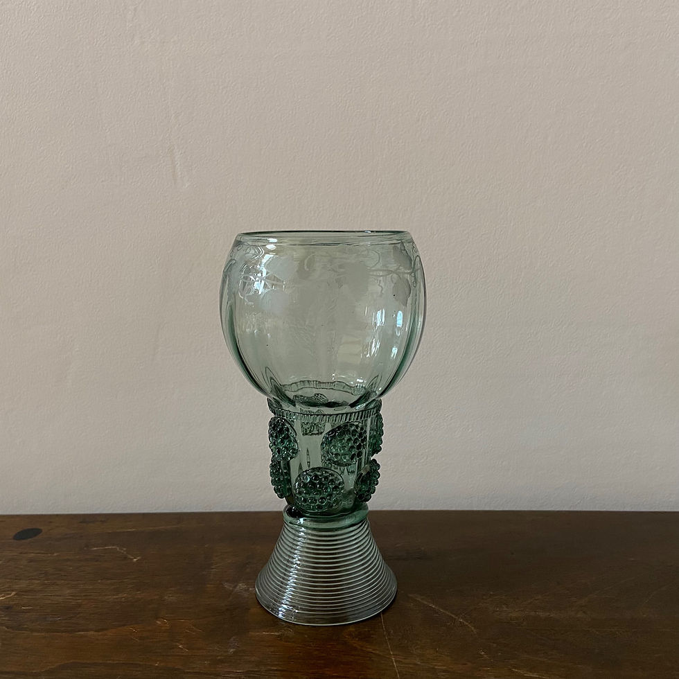 レーマー杯 ヴァルトグラス】 ドイツ森林ガラス 民藝硝子