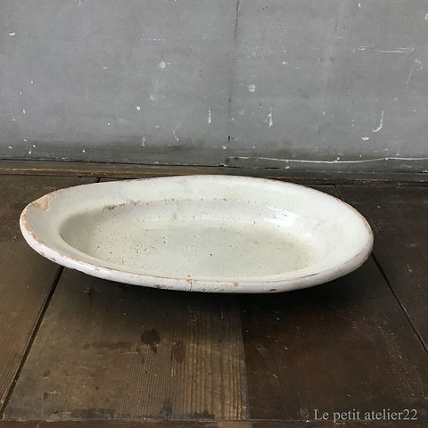 フランス 19世紀 キュノワール 大皿 フランスアンティーク 19世紀 キュ