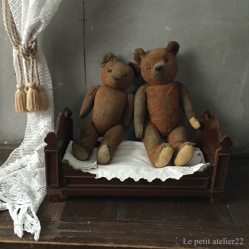 フランス アンティークベア くま 46 cm | Le petit atelier 22