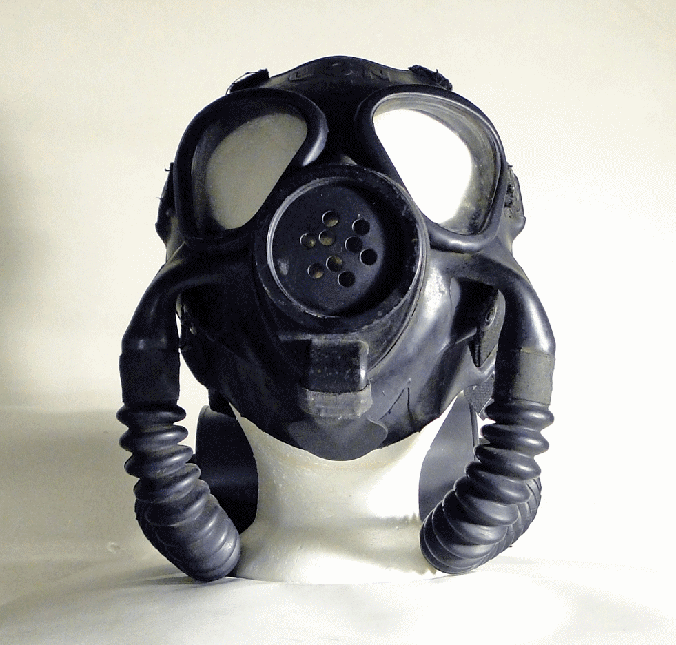 米軍 実物 USN ガスマスク MARK Ⅳ WW2 US Navy Diaphragm Gas Mask