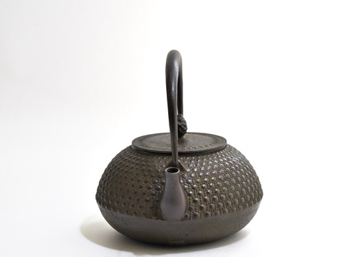 岩手県奥州水沢幸工芸 現代の名工 佐藤勝久造 利休型蛇ノ目13型 南部