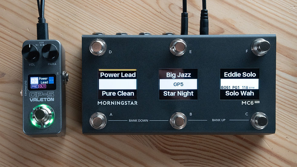 Valeton GP‑5 USB MIDI Control