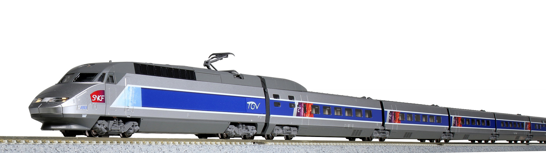 動作確認済 KATO S14701 Nゲージ フランス国鉄 TGV 高速鉄道/外国車両
